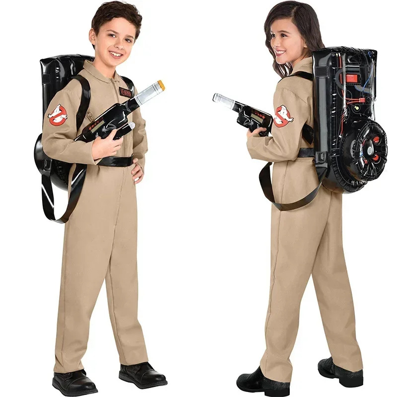 Kids Cosplay Anime - Cadılar bayramı Çocuk Baba Ghostbusters Kostüm