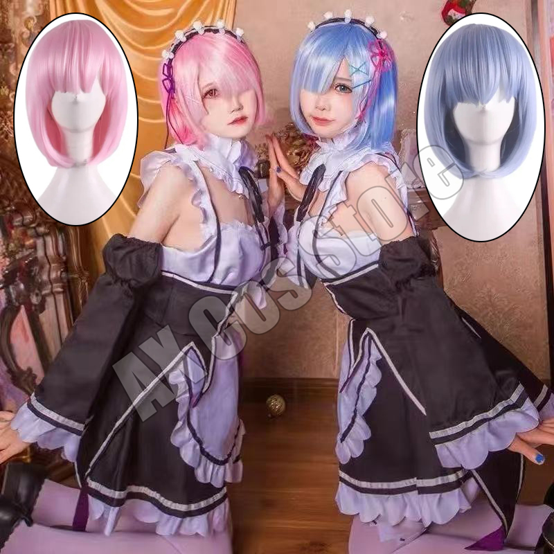 Anime Cosplay Rem - Anime Re:zero Kara Hajimeru Isekai Seikatsu