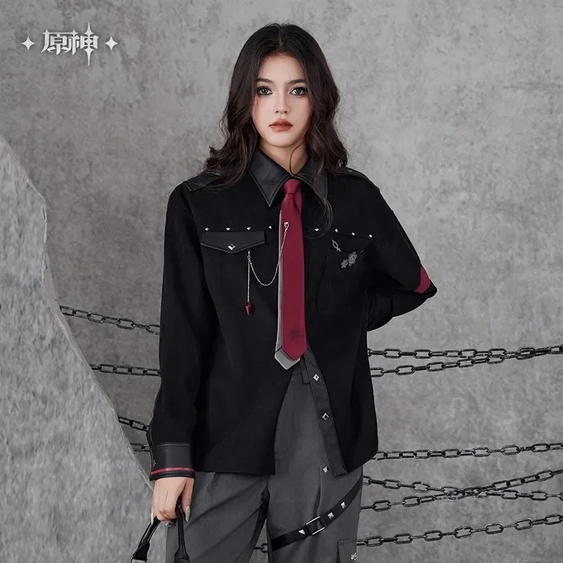 Anime Cosplay Dress To Impress - Resmi Oyun Genshin Impact Wriothesley Temaları