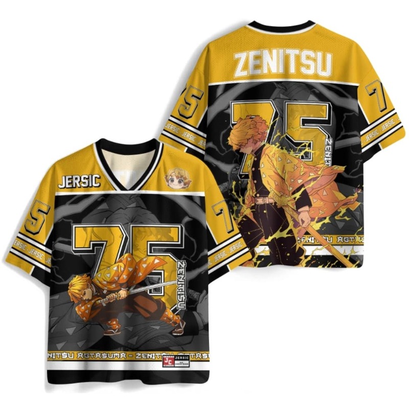 Cosplay Anime Zenitsu - 2026 Yaz Yeni Demon Slayer Zenitsu