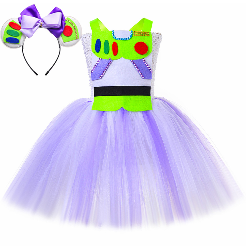 Anime Cosplay Toddler - Kızlar Buzz Lightyear Kostüm Yürüyor Çocuk