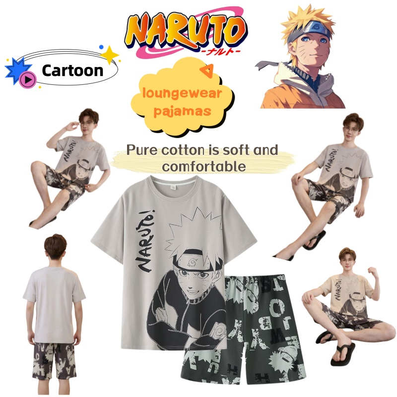 Anime Cosplay Recommendations - Naruto anime serisi yazlık pamuklu erkek
