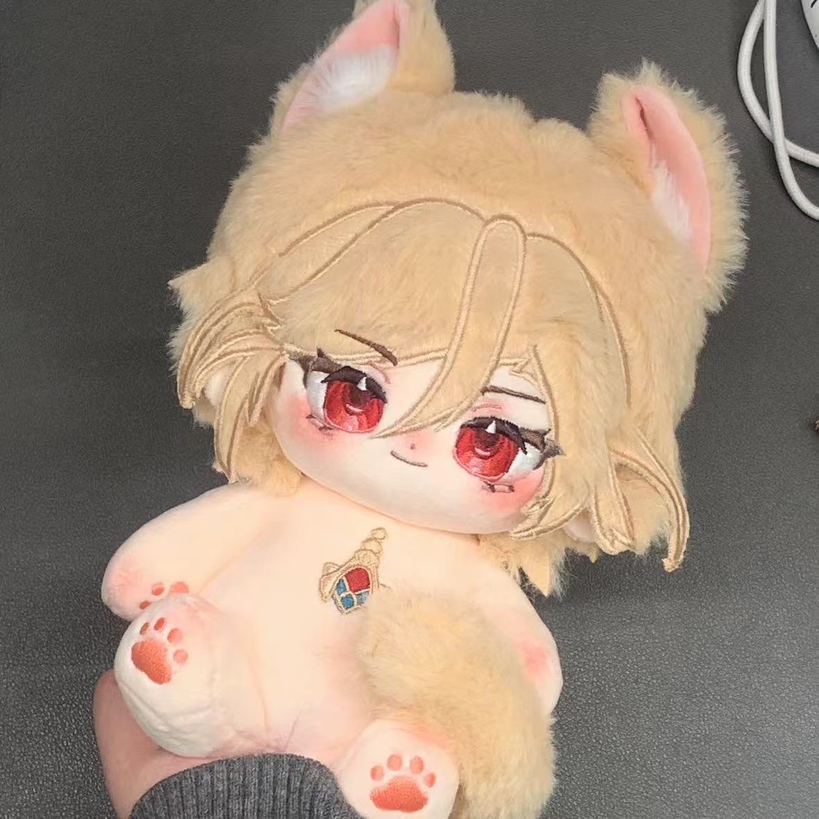 Anime Doll Cosplay - Orijinal Genshin Gods Kavi, 20 cm