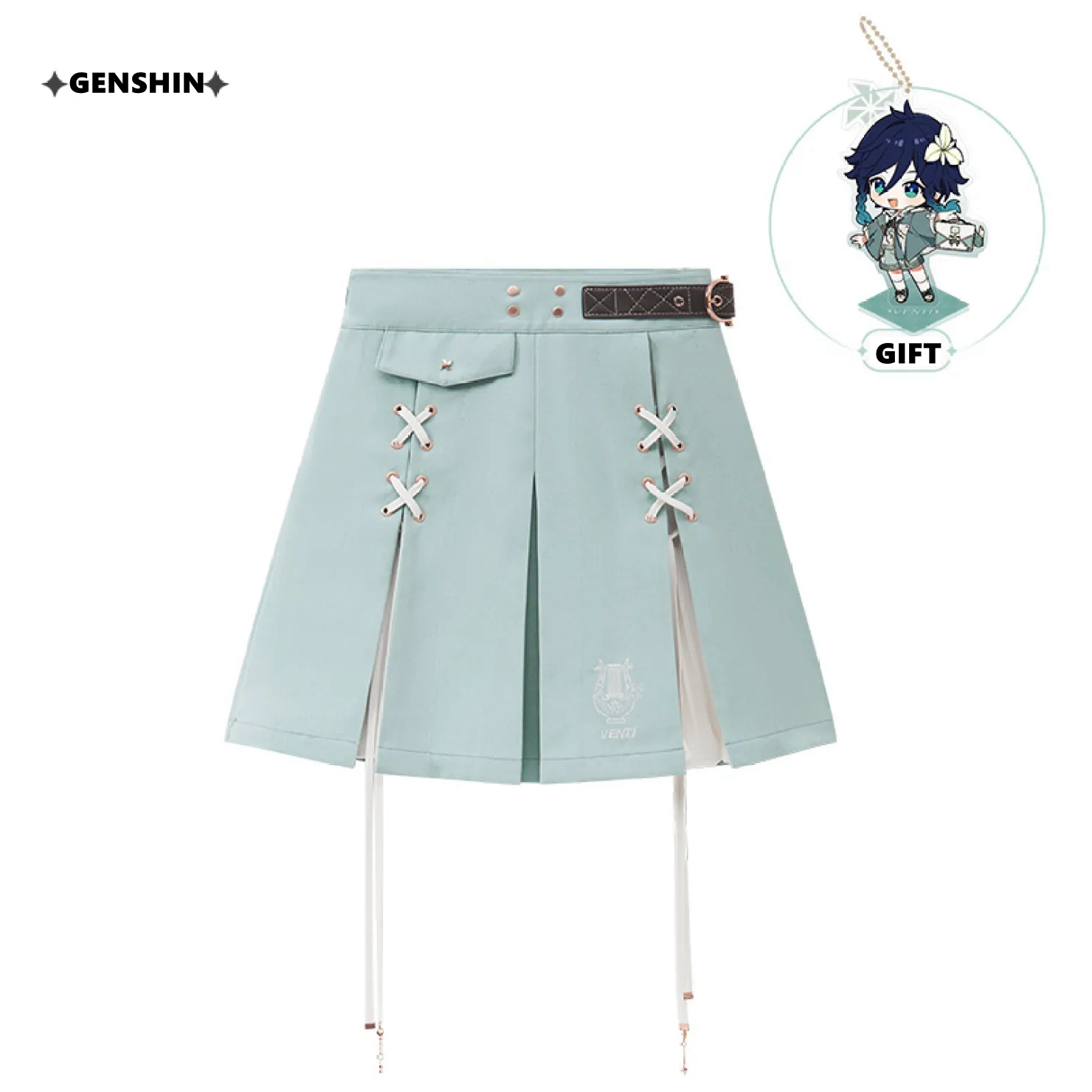 Anime Cosplay Dress To Impress - [Hakiki] oyun GENSHIN darbe Venti temalar