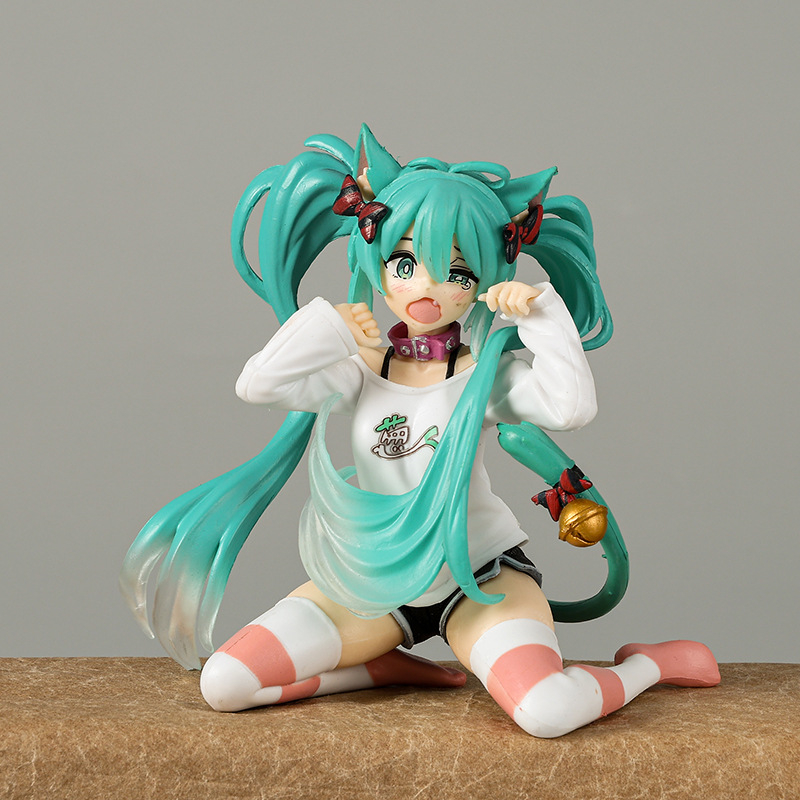 Death Note Replica - Sevimli Hatsune Miku Anime Figürü Oyuncaklar