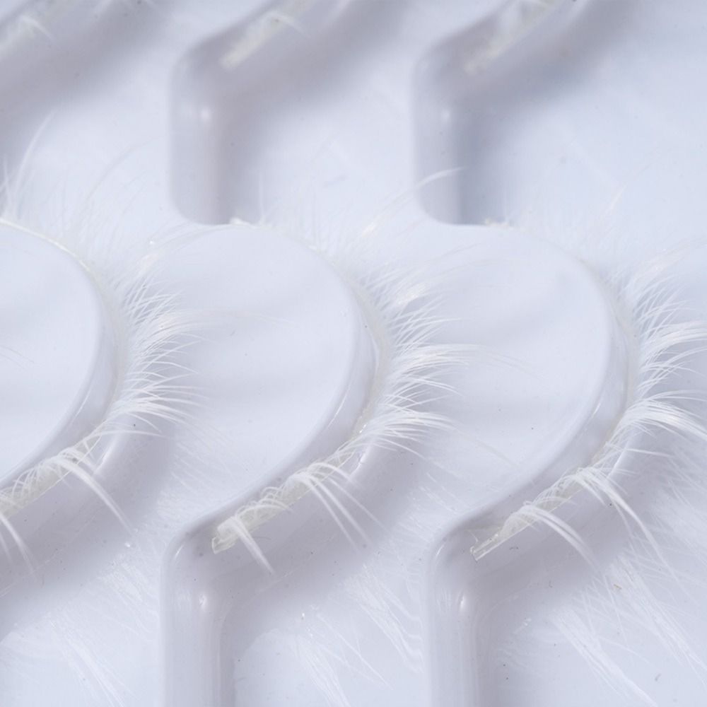Anime Cosplay Lashes - Beyaz Beyaz Anime Kirpik Japon Tarzı