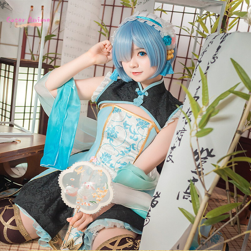 Anime Cosplay Rem - Anime Re: Sıfırdan farklı bir dünyada
