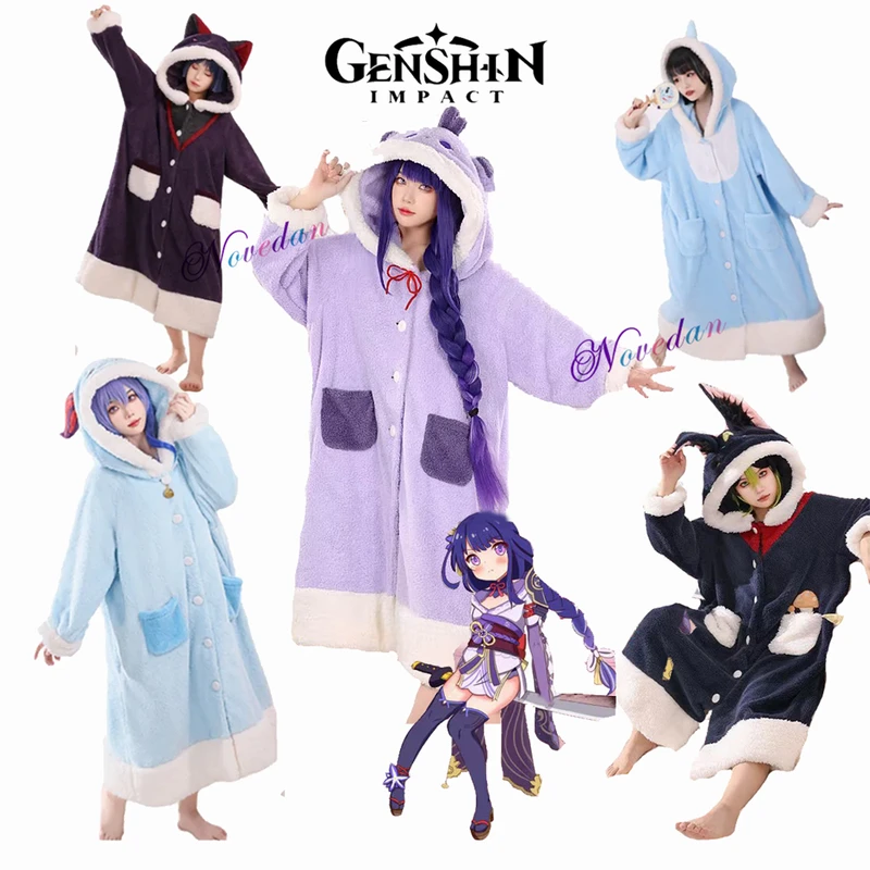Cosplay Anime Yae Miko - Anime pijama seti Xiao li Xiao