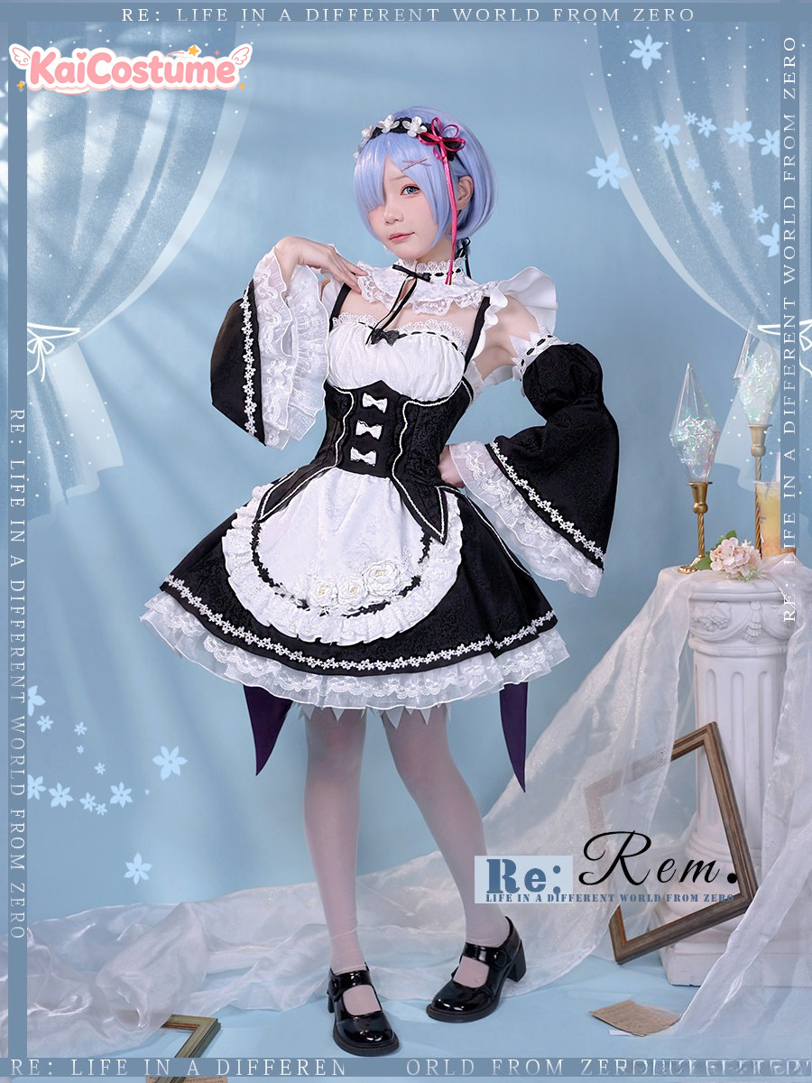 Anime Cosplay Rem - Re:Zero Starting Life in Another World