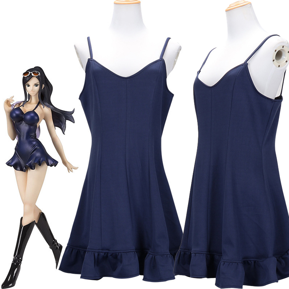 Anime Cosplay Nico Robin - Anime Nico Robin Cosplay Kostüm Bayan