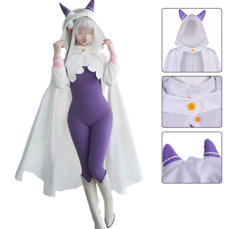 Anime Cosplay Re Zero - ANIMECC STOKTA Emilia Cosplay Rezero Anime