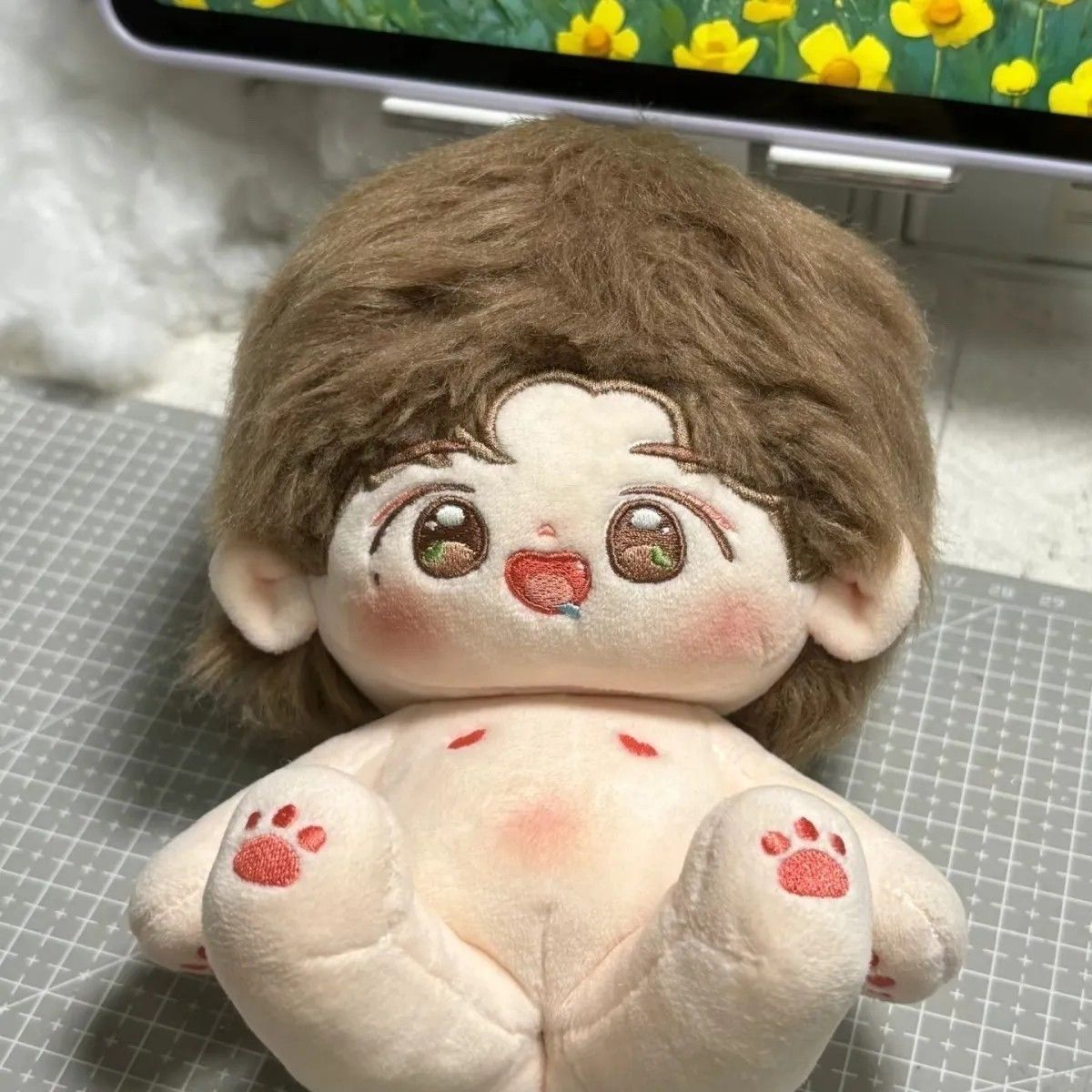 Anime Doll Cosplay - Bai Jingting 20CM Pamuklu Giydirme Bebek