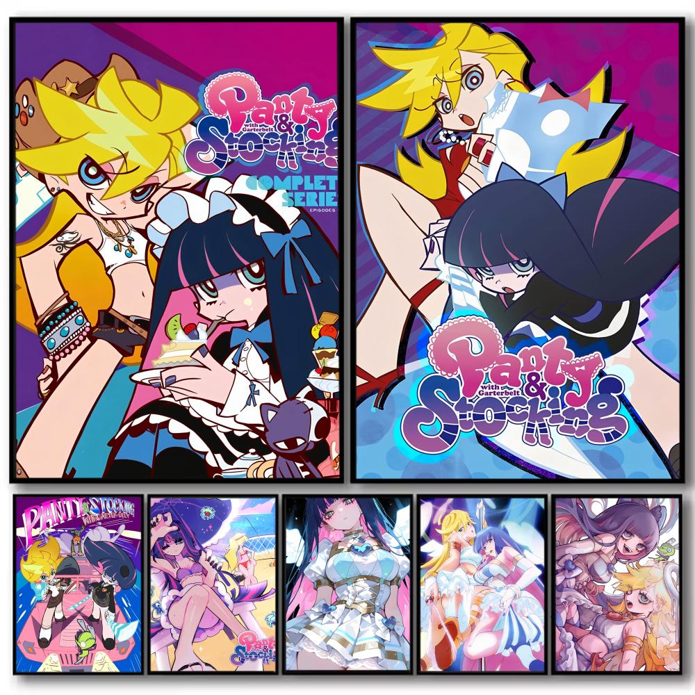 Anime Cosplay Wallpaper - Anime P-Panty S-Stocking Jartiyer Kemer Posteri