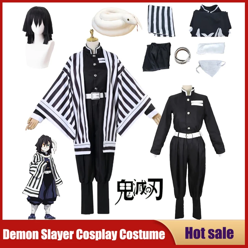 Demon Slayer Haori - Anime Iblis Avcısı Cosplay Kostüm Kimetsu