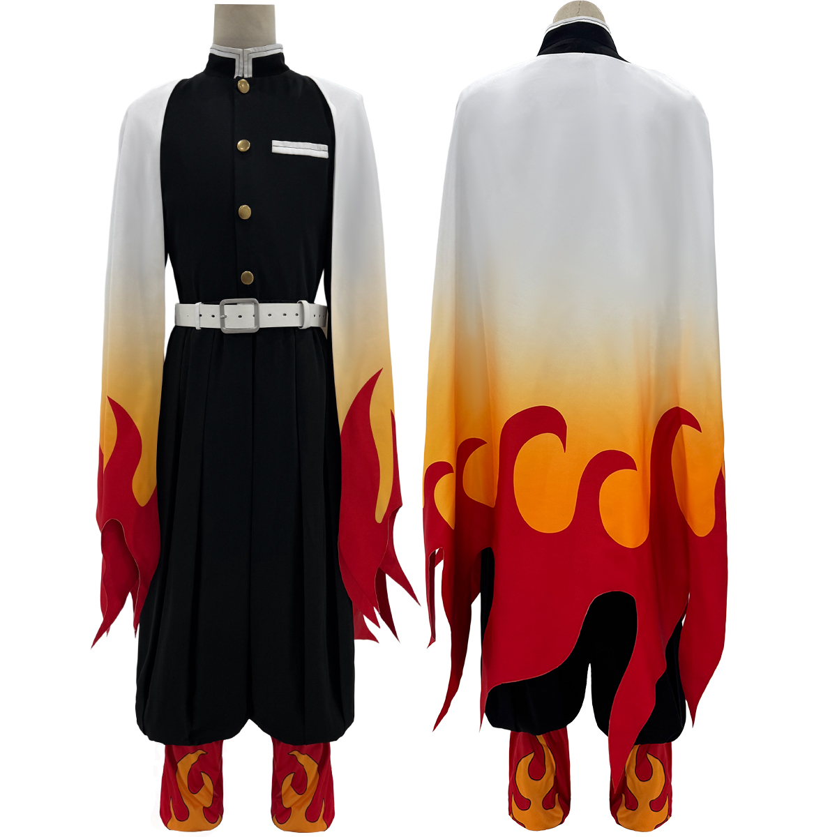 Demon Slayer Haori - HOLOUN Anime Rengoku Kyoujurou Cosplay Kostüm