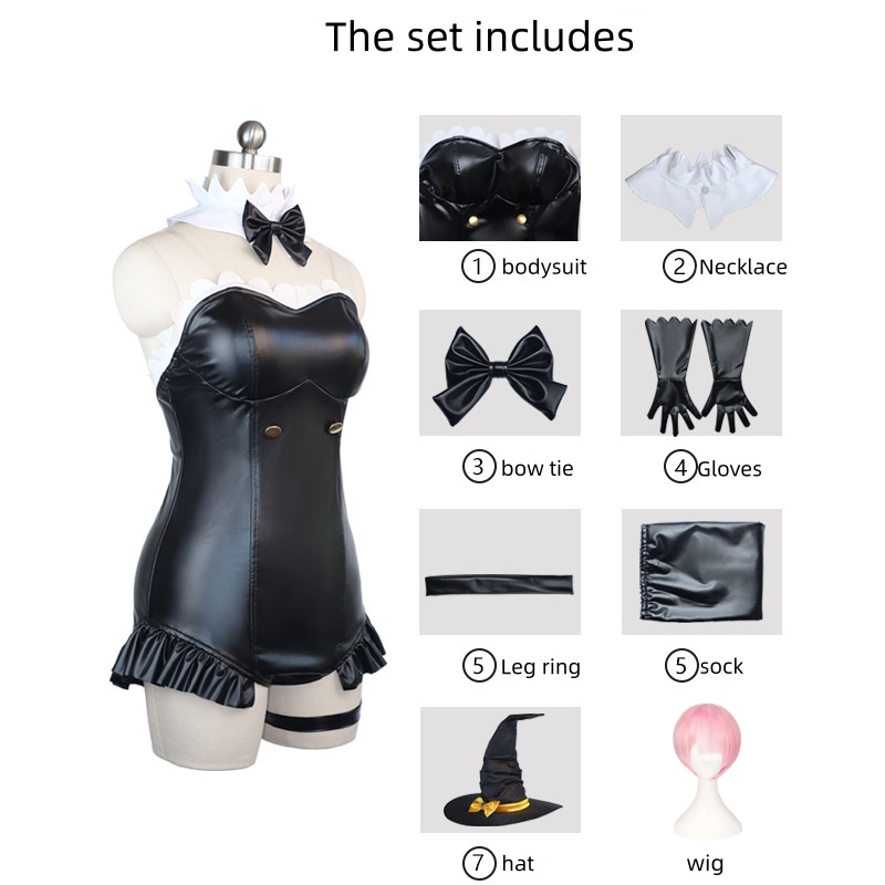 Re: Zero Rem Cosplay Kostüm Bü - Anime Cosplay Rem incelemesi ve fiyatı