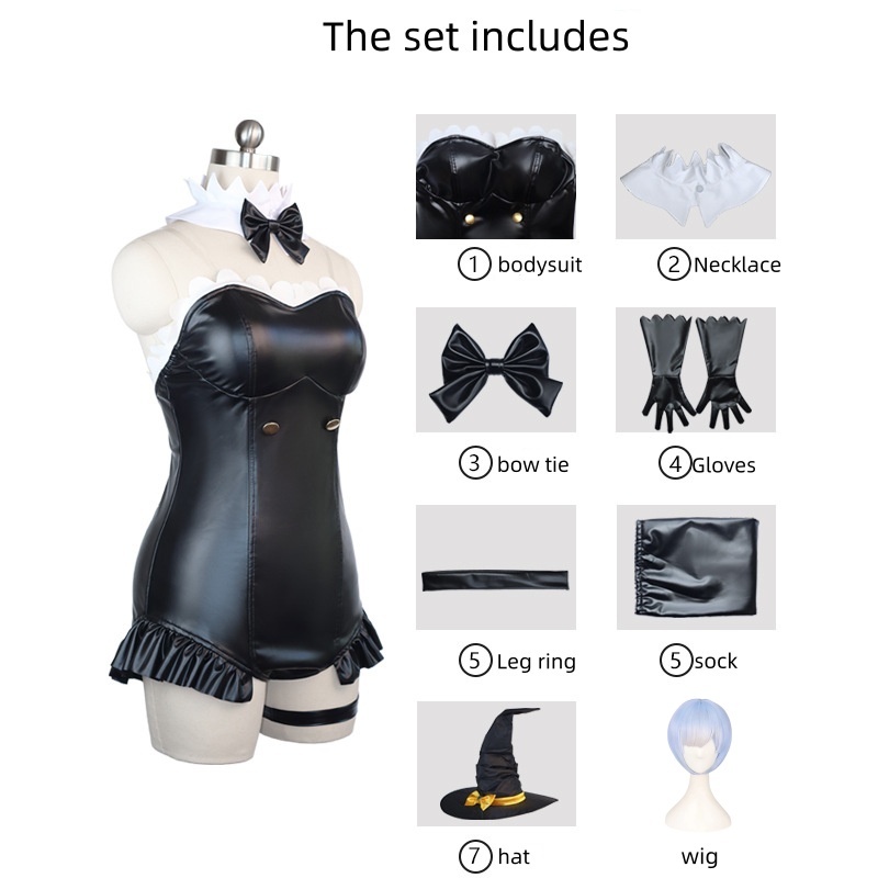 Re: Zero Rem Cosplay Kostüm Bü - Anime Cosplay Rem incelemesi ve fiyatı