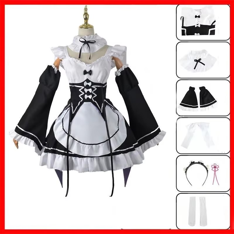 Anime Re:zero Kara Hajimeru Is - Anime Cosplay Rem incelemesi ve fiyatı