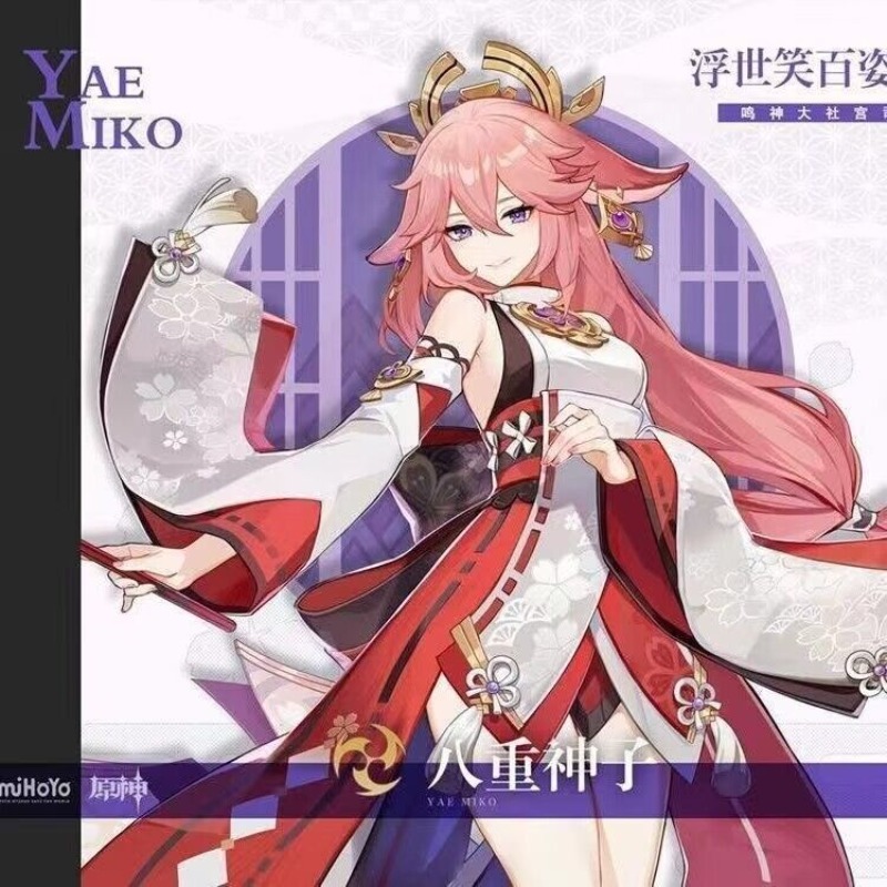 Genshin Etki Yae Miko Cosplay  - Cosplay Anime Yae Miko incelemesi ve fiyatı