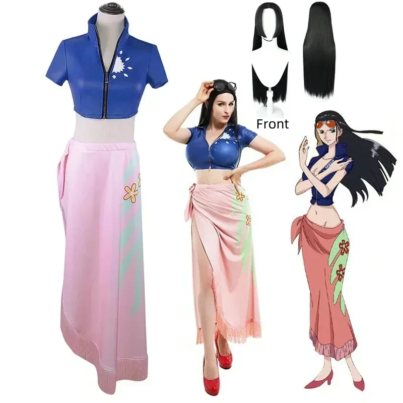 Nico Robin Cosplay kostüm kıya - Anime Cosplay Nico Robin incelemesi ve fiyatı