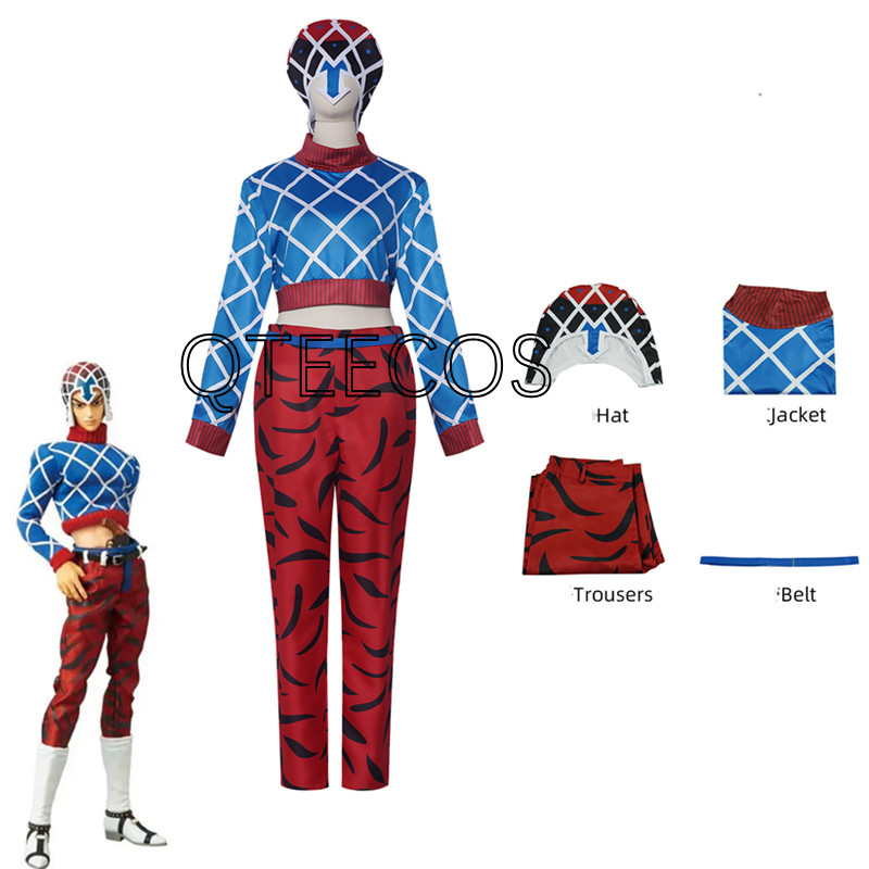 Jojo Guīdo Mista Cosplay Tuhaf - Jojo Bizarre Hat incelemesi ve fiyatı