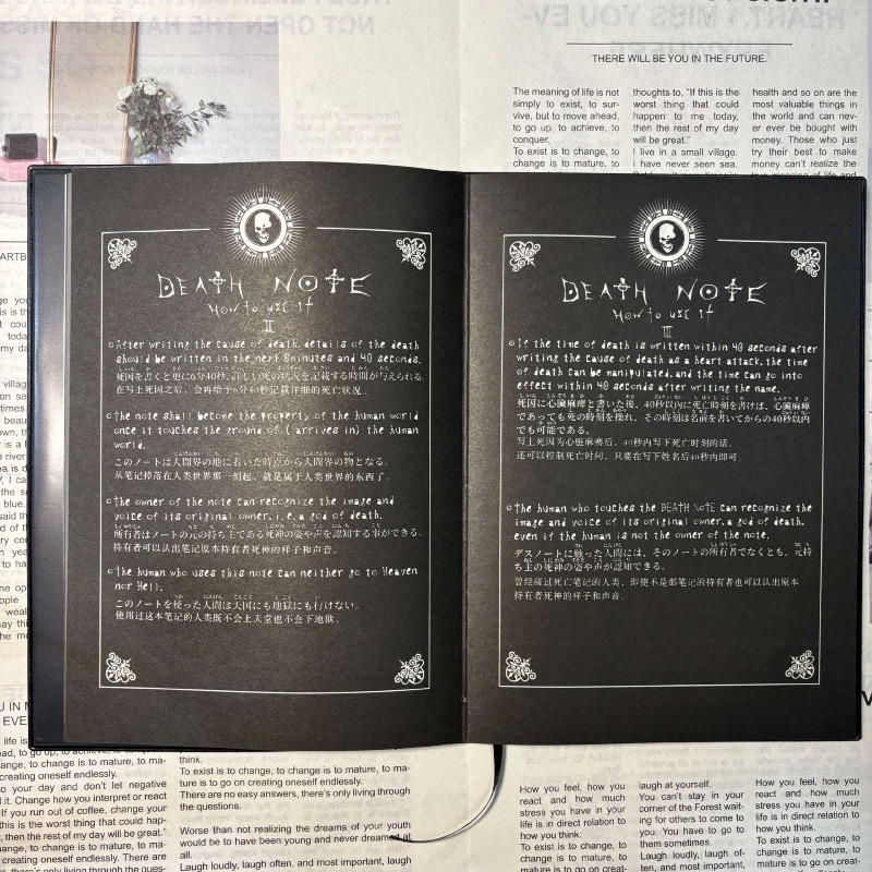 Yeni Koleksiyonluk Death Note  - Death Note Replica incelemesi ve fiyatı
