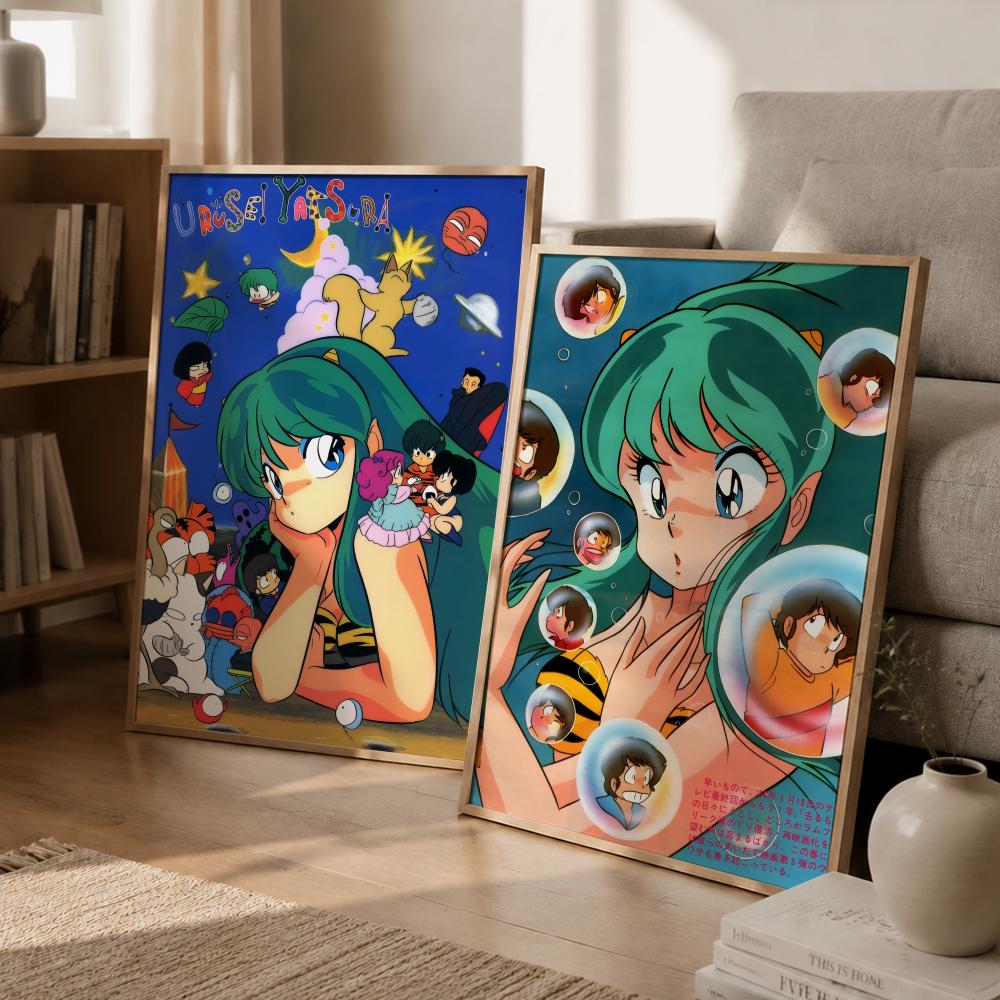 Anime Urusei Yatsura Posteri Y - Anime Cosplay Wallpaper incelemesi ve fiyatı