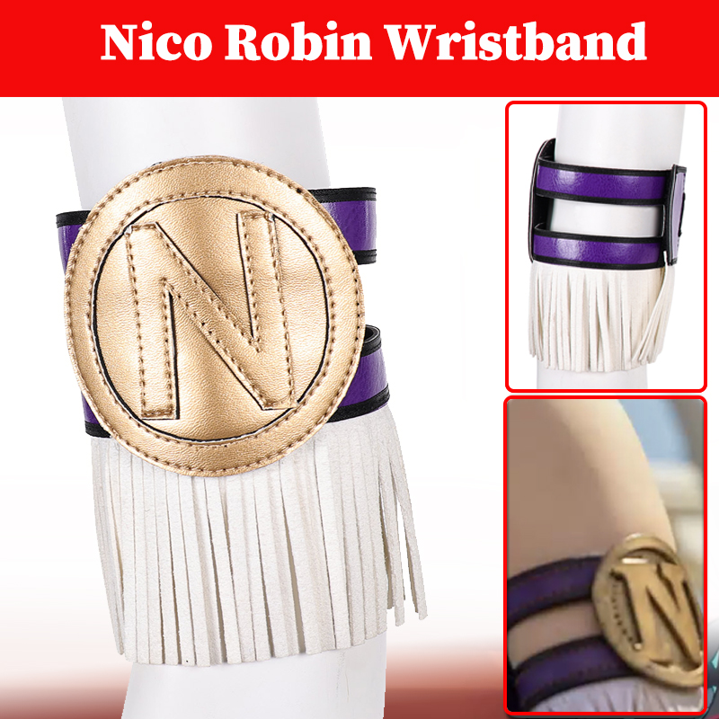 Nico Robin Bileklik Kol Bandı  - Live Action Anime Cosplay incelemesi ve fiyatı