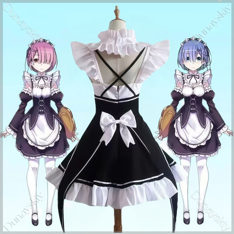 RE0 Rem Ram BJD 100-170cm Sili - Anime Cosplay Rem incelemesi ve fiyatı