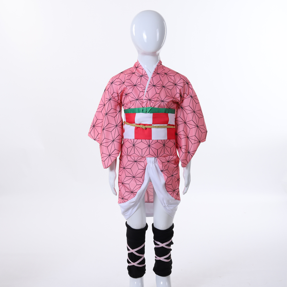 Komple Nezuko Kamado Cosplay S - Anime Cosplay Demon Slayer incelemesi ve fiyatı