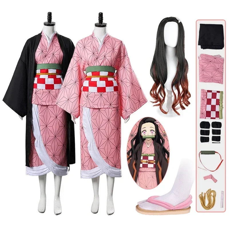 Anime Kamado Nezuko Cosplay Ko - Demon Slayer Haori incelemesi ve fiyatı