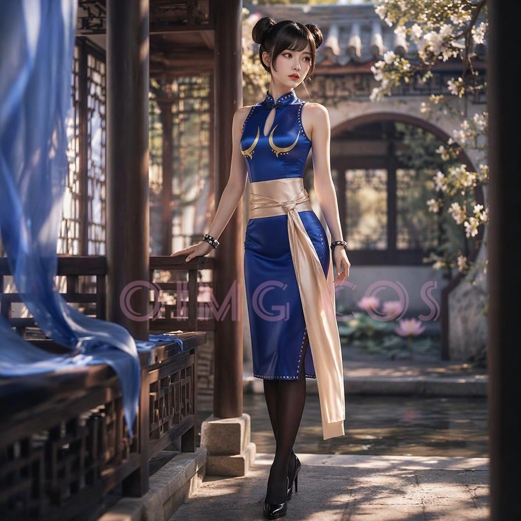 Oyun Street Fighter Chun Li Co - Anime Cosplay Events incelemesi ve fiyatı