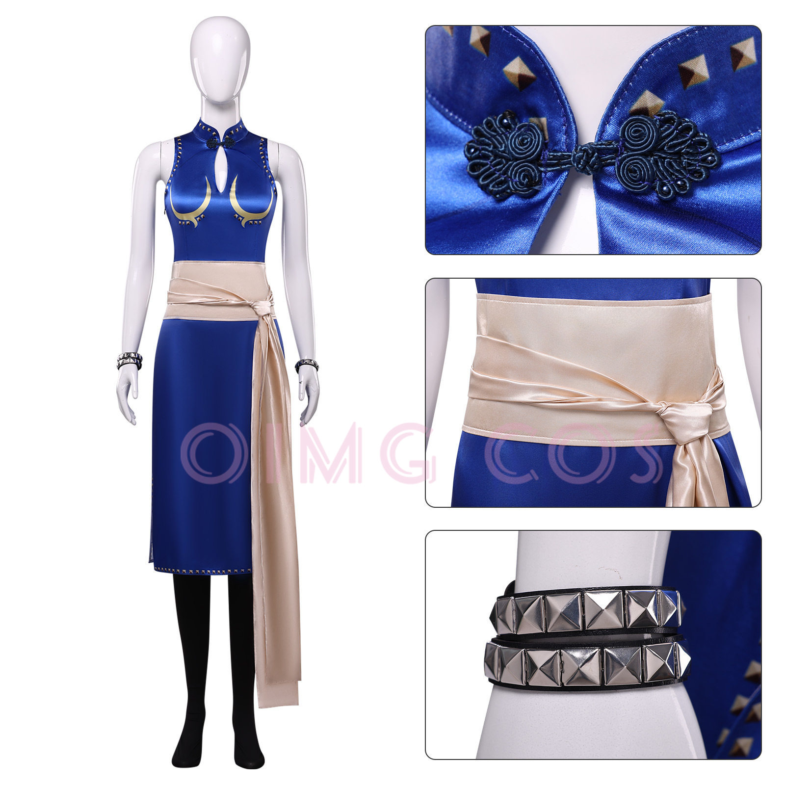 Oyun Street Fighter Chun Li Co - Anime Cosplay Events incelemesi ve fiyatı