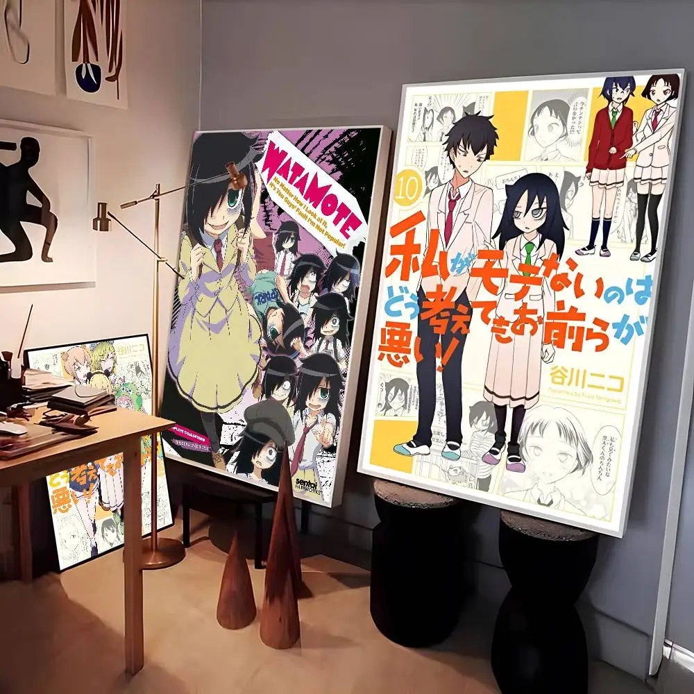 Anime W-Watamote Kuroki Tomoko - Anime Cosplay Wallpaper incelemesi ve fiyatı