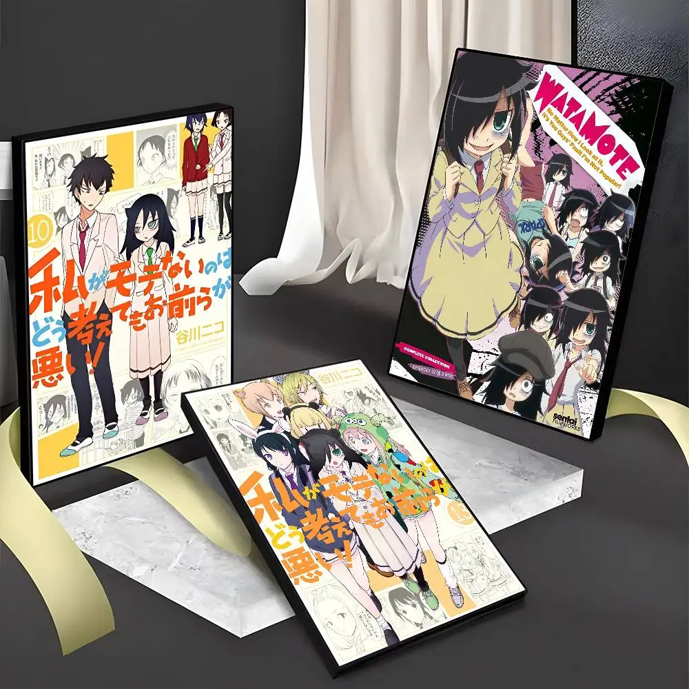 Anime W-Watamote Kuroki Tomoko - Anime Cosplay Wallpaper incelemesi ve fiyatı