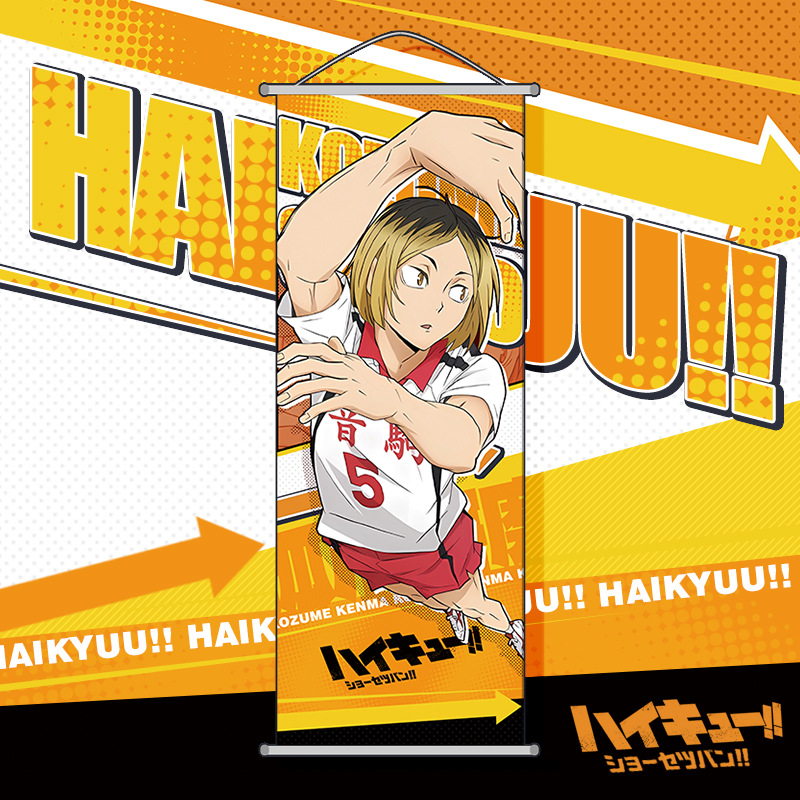 Haikyuu!! Duvar Posteri Çizgi  - Anime Cosplay Wallpaper incelemesi ve fiyatı
