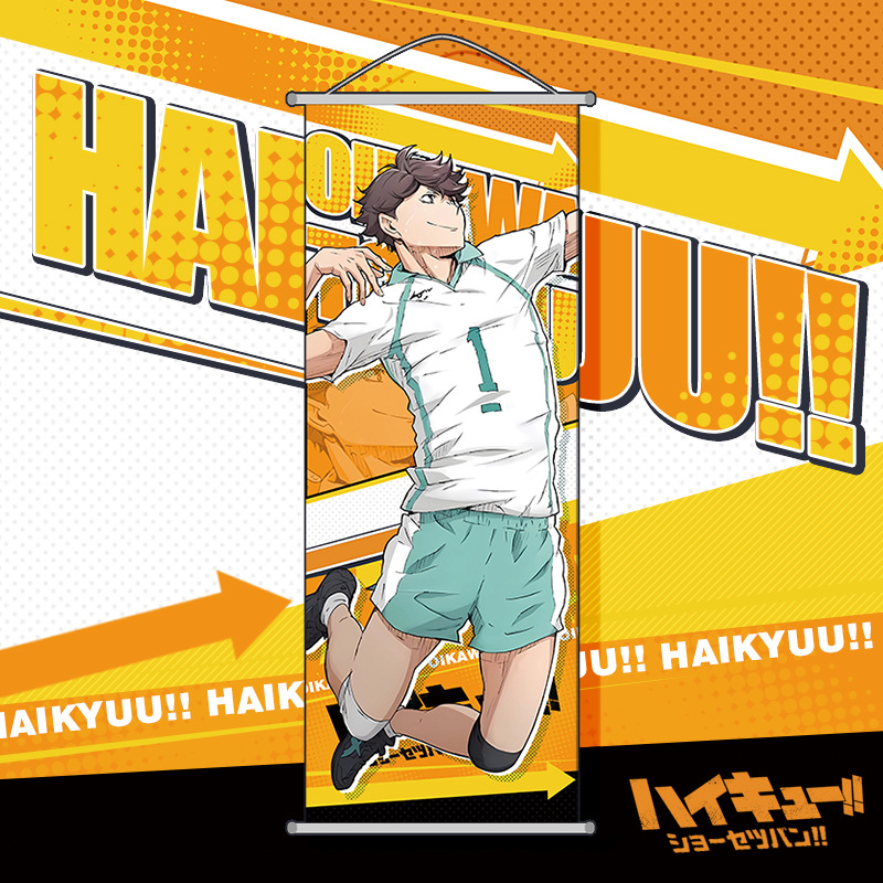 Haikyuu!! Duvar Posteri Çizgi  - Anime Cosplay Wallpaper incelemesi ve fiyatı