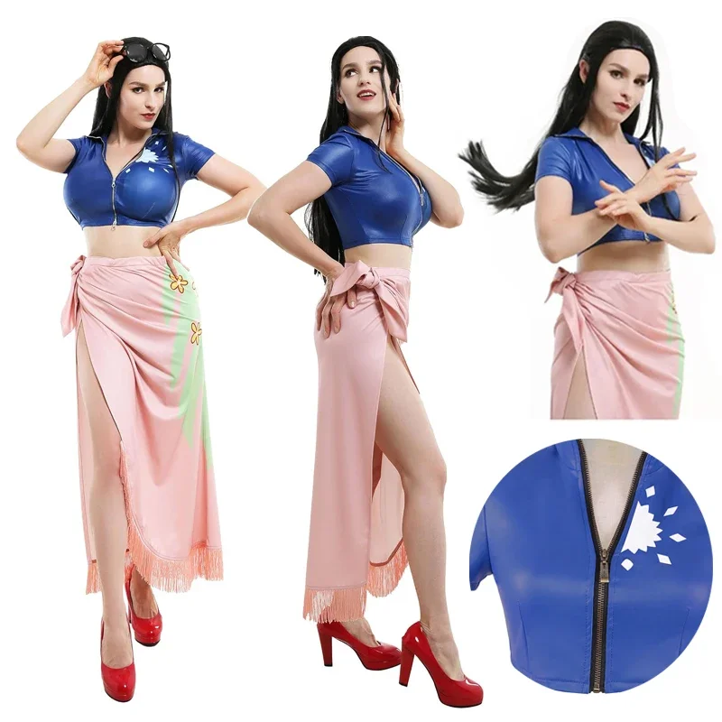 Nico Robin Cosplay kostüm kıya - Anime Cosplay Nico Robin incelemesi ve fiyatı