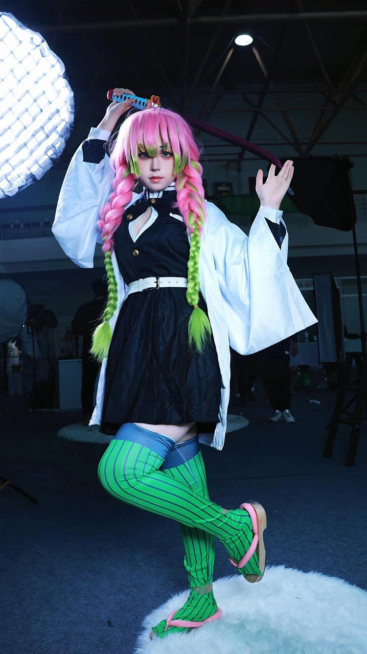 Anime Kanroji Mitsuri Cosplay  - Anime Cosplay Demon Slayer incelemesi ve fiyatı