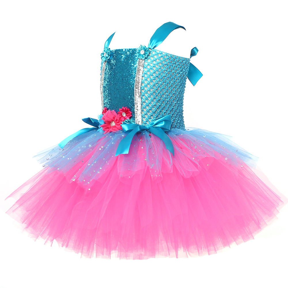 Kızlar için Troller Tutu Elbis - Anime Cosplay Toddler incelemesi ve fiyatı