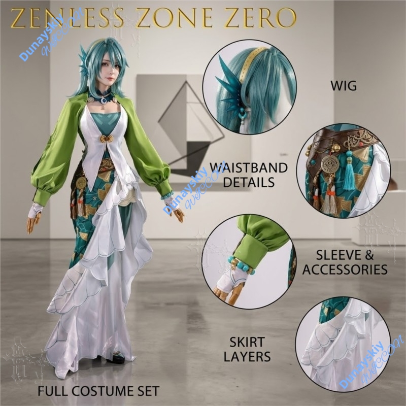 Kadın Cecilia Tam Cosplay Kıya - Anime Cosplay Events incelemesi ve fiyatı