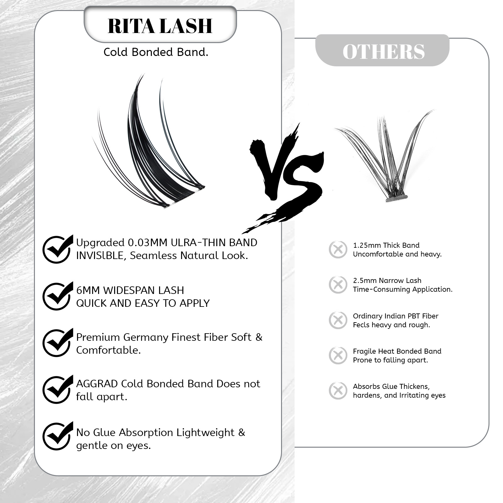 Yaşasın |   RITALASH 120 adet  - Anime Cosplay Lashes incelemesi ve fiyatı