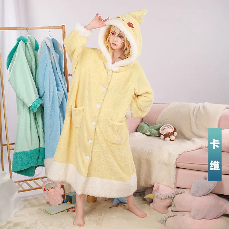 Anime pijama seti Xiao li Xiao - Cosplay Anime Yae Miko incelemesi ve fiyatı