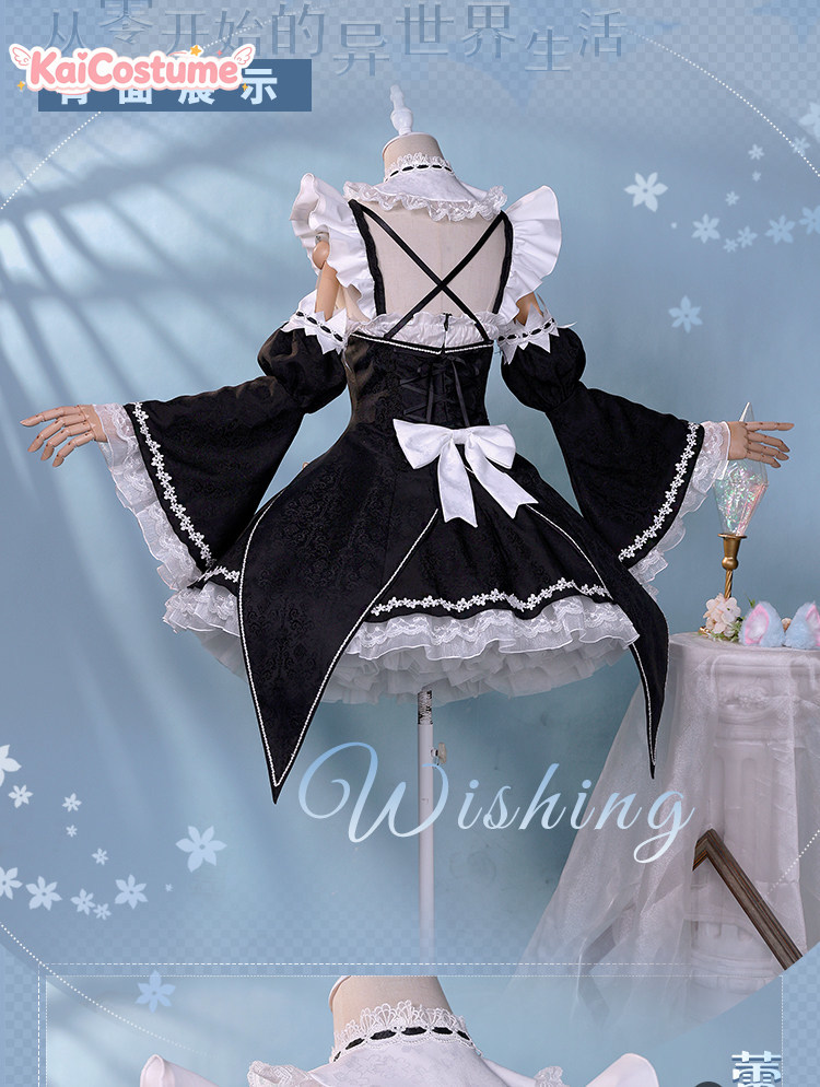 Re:Zero Starting Life in Anoth - Anime Cosplay Rem incelemesi ve fiyatı