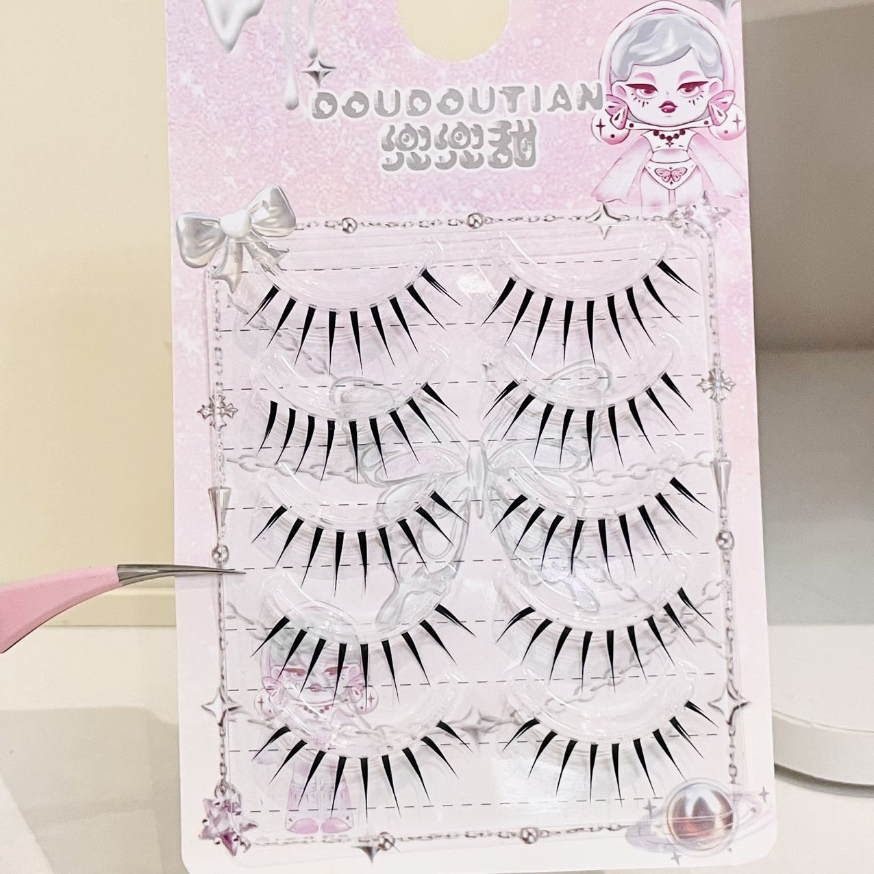 Doudoutian Islak Görünümlü Siv - Anime Cosplay Lashes incelemesi ve fiyatı