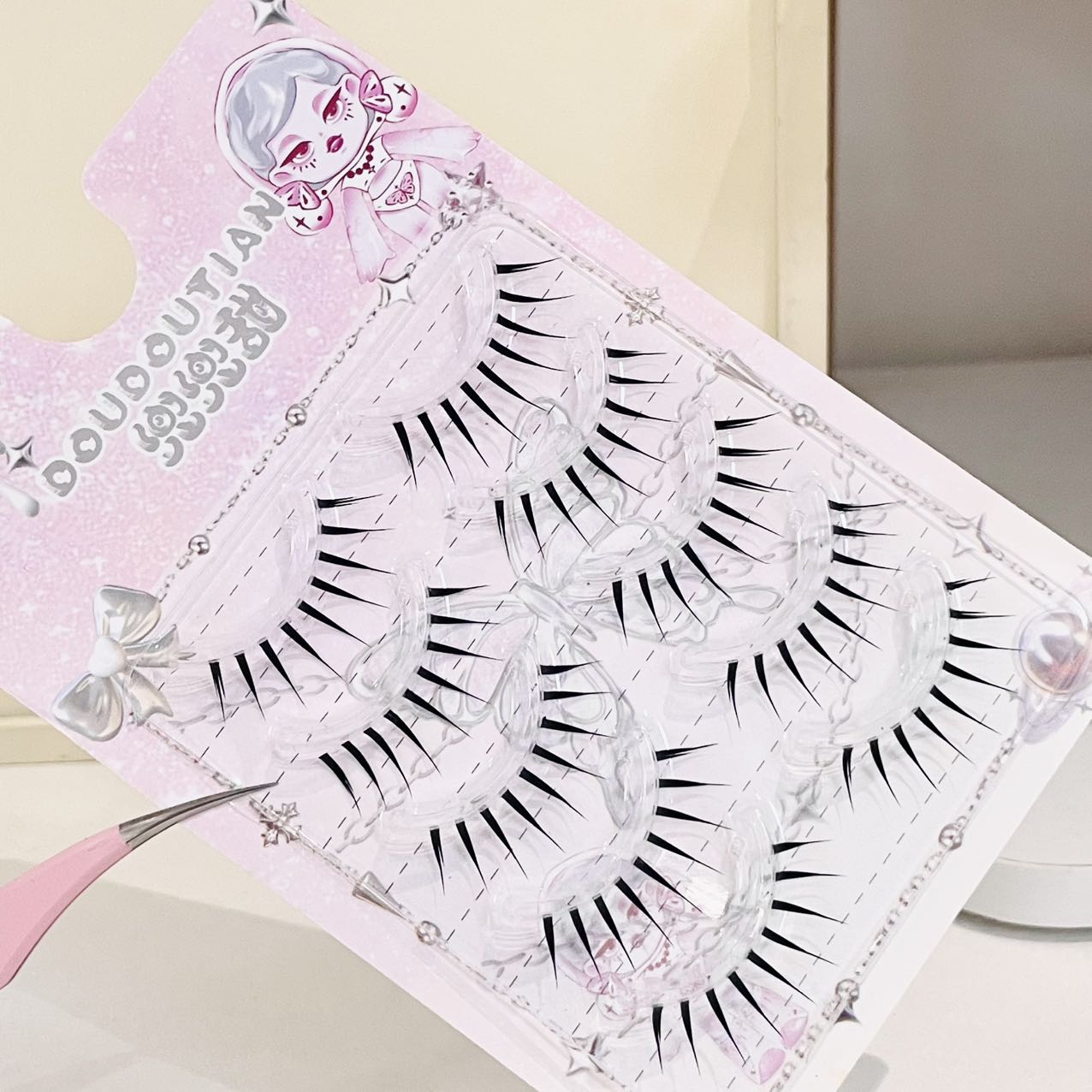Doudoutian Islak Görünümlü Siv - Anime Cosplay Lashes incelemesi ve fiyatı