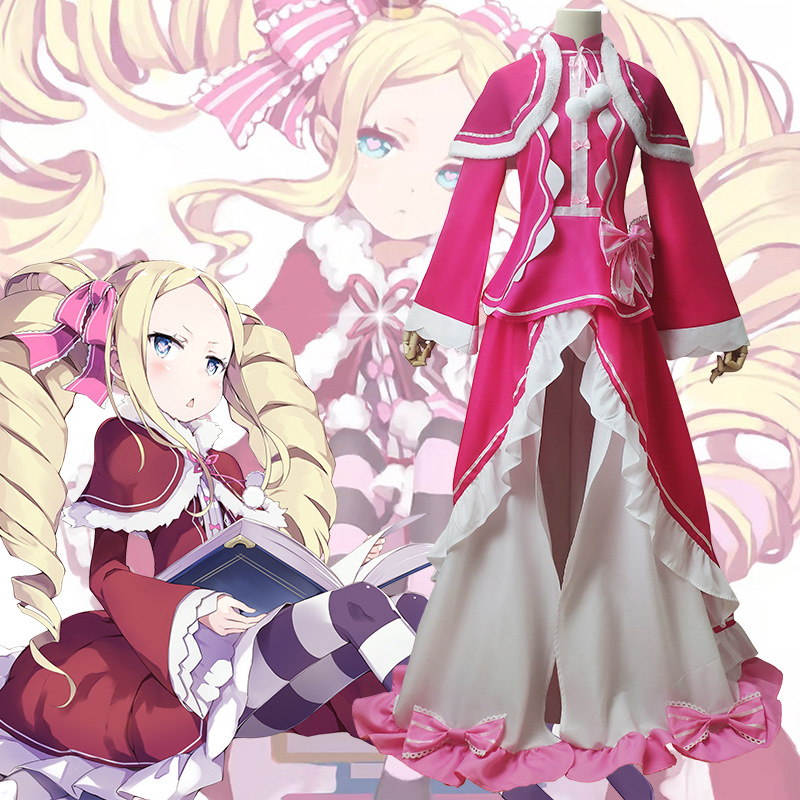 Anime Re Zero Beatrice Cosplay - Anime Cosplay Re Zero incelemesi ve fiyatı