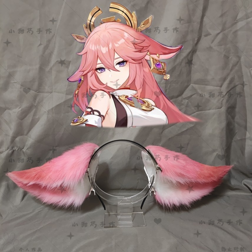 Anime Genshin darbe Yae Miko C - Cosplay Anime Yae Miko incelemesi ve fiyatı