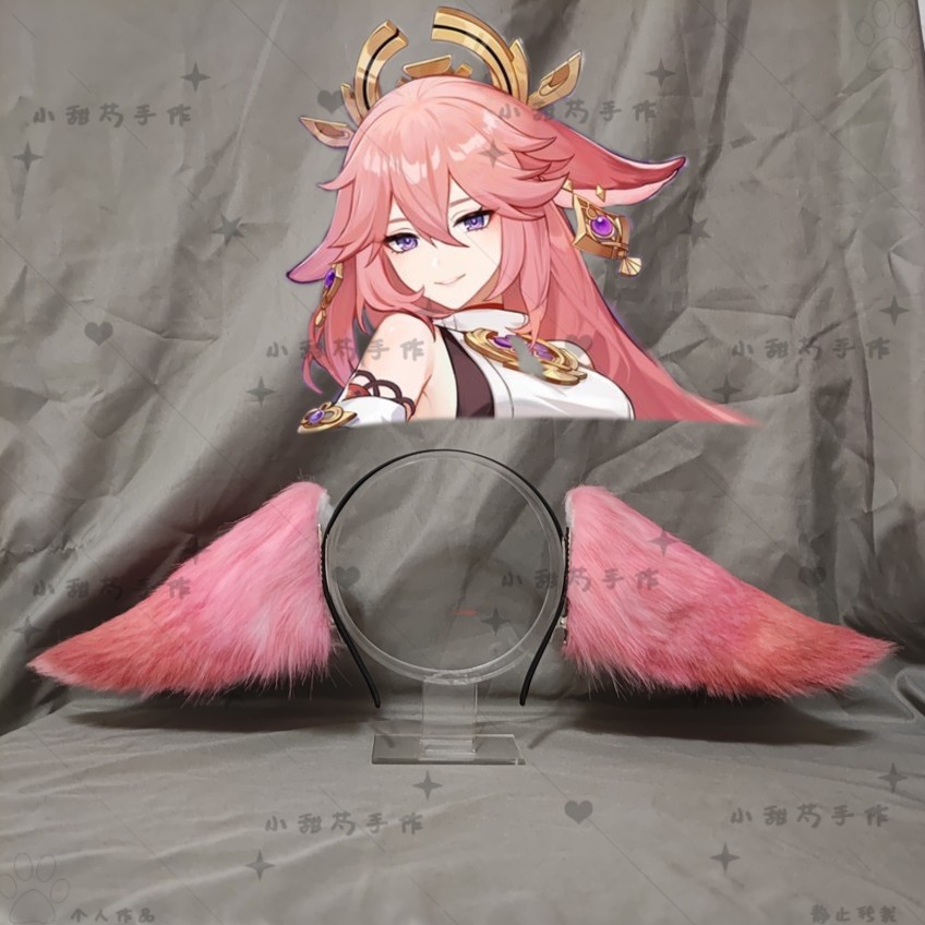 Anime Genshin darbe Yae Miko C - Cosplay Anime Yae Miko incelemesi ve fiyatı