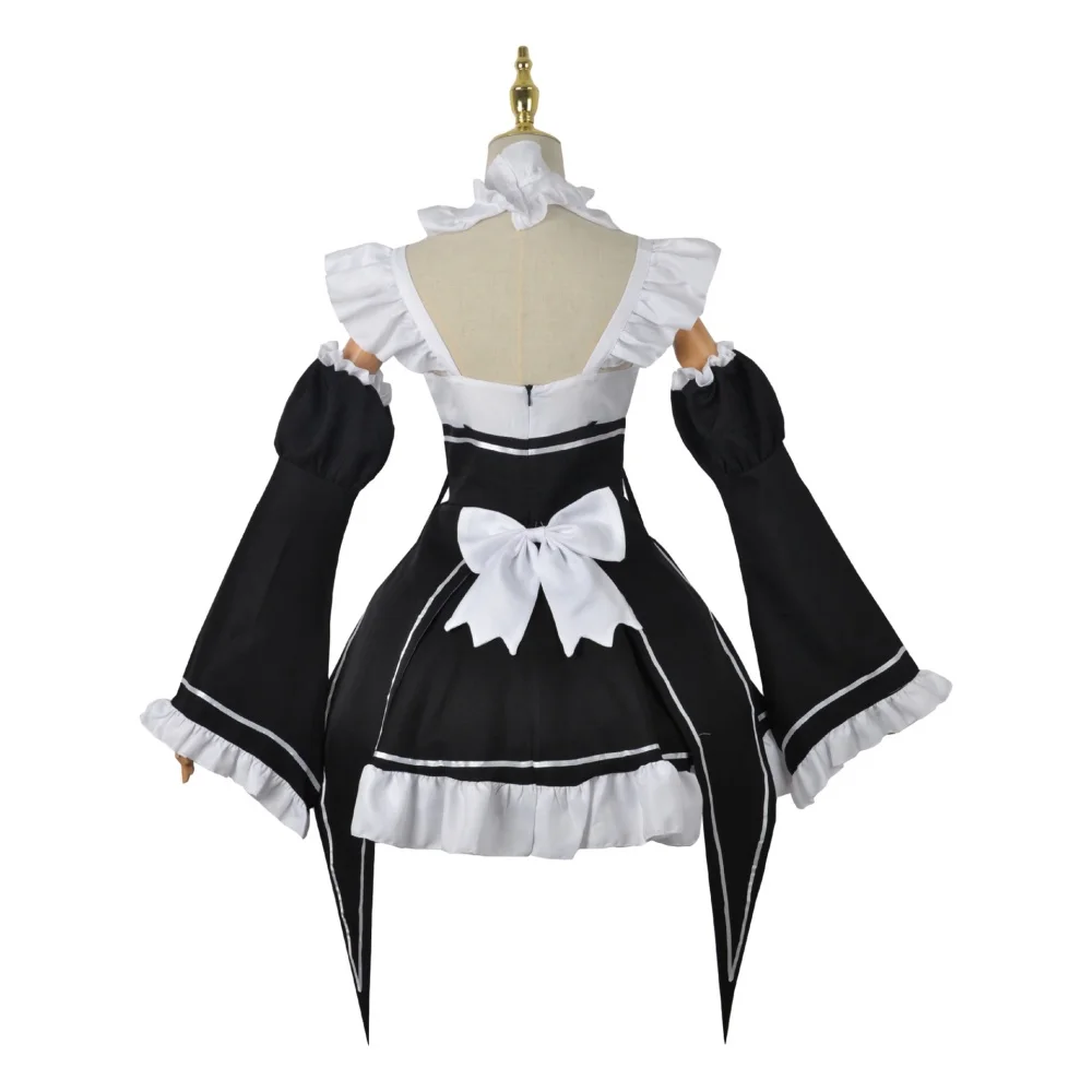 Anime Ram Rem Hizmetçi Cosplay - Anime Cosplay Rem incelemesi ve fiyatı